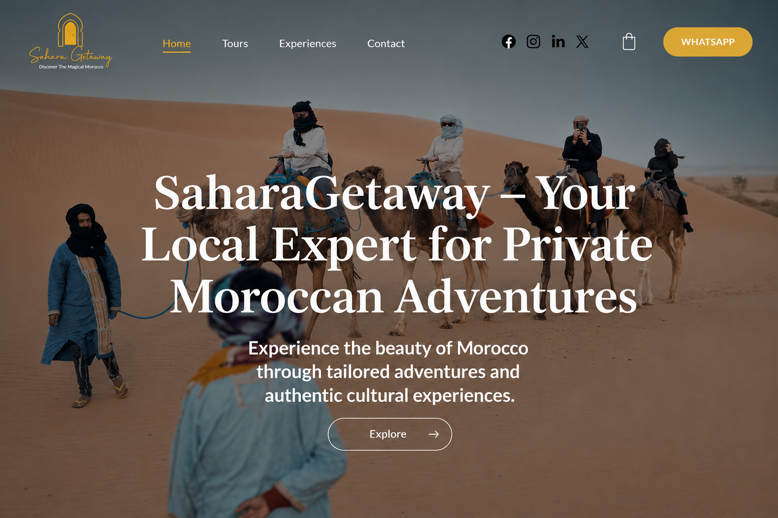 Réalisation d'un site touristique par SYO WEB